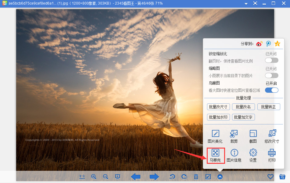 给图片添加马赛克