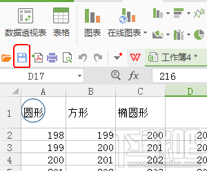 wps2016单独保存某一表格数据(5)