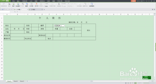 wps表格中怎么制作带勾复选框？(5)