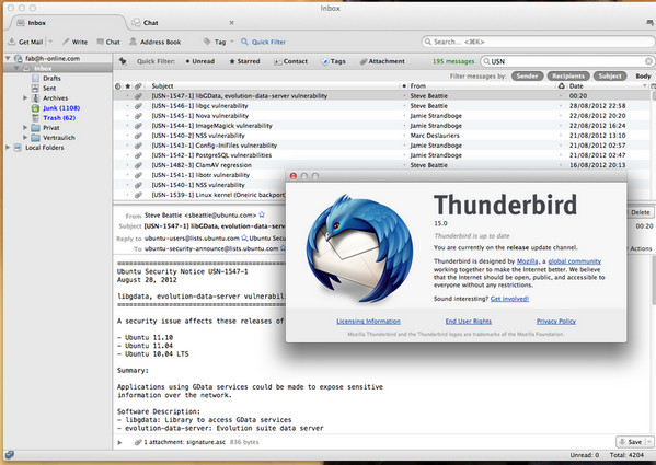 Thunderbird Mac版(雷鸟邮件)官方版(1)