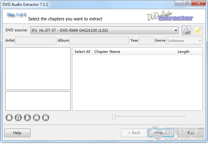 光盘音频提取软件DVDAudioExtractor