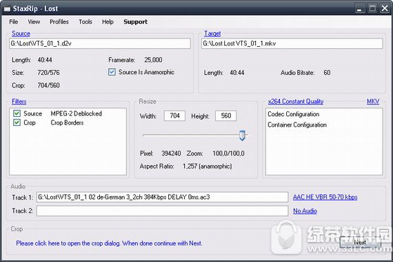 视频转换工具staxrip中文版