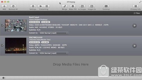 视频转换工具iffmpegmac版