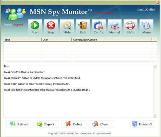 MSN聊天监视MSNSpyMonitor