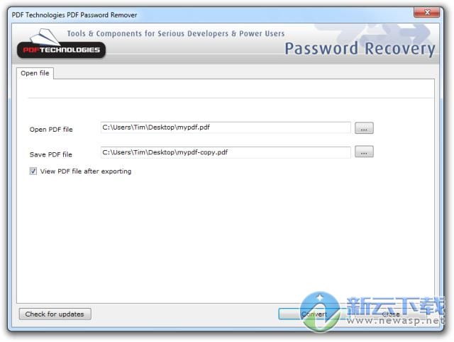 PDF Password Remover3.0