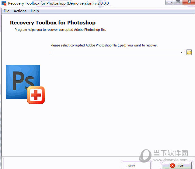 PSD文件修复工具Recovery Toolbox for Photoshop