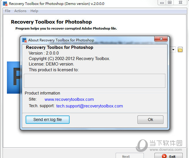 PSD文件修复工具Recovery Toolbox for Photoshop(1)