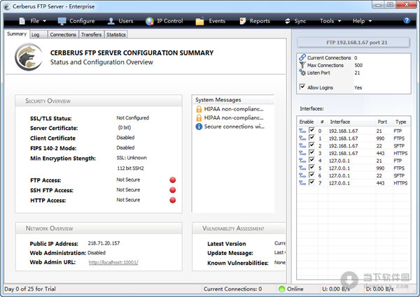 FTP服务器Cerberus FTP Server
