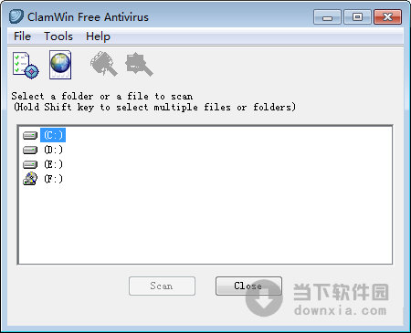 免费反病毒软件ClamWin Portable