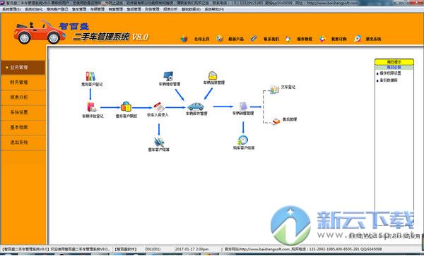 智百盛二手车交易管理系统