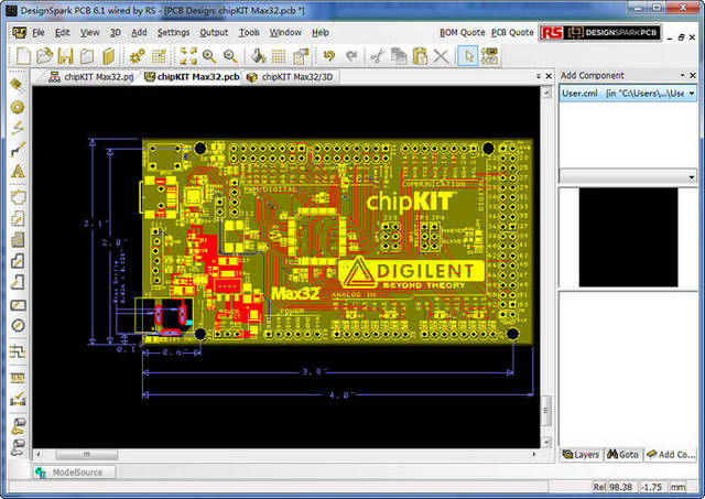 designsparkpcb中文