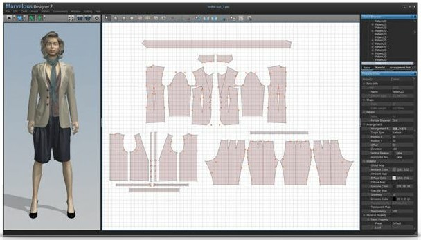 三维服装设计软件marvelousdesigner3