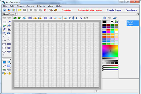 鼠标光标编辑器ArtCursors中文版