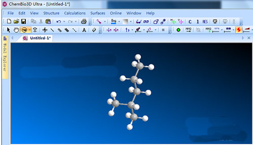 化学3D结构式绘图软件ChemBio3D