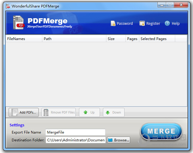 PDF合并器Wonderfulshare PDF Merge