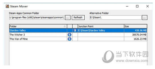 Steam安装游戏迁移工具Steam Mover(1)