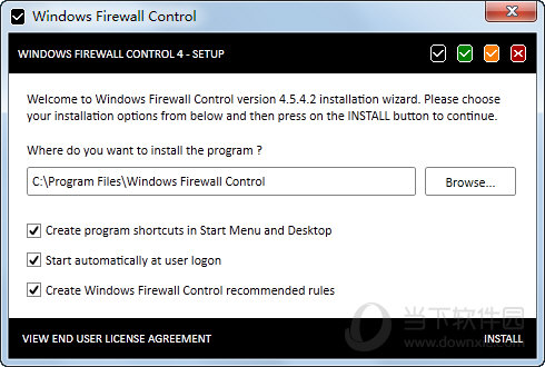 防火墙使用方法WindowsFirewallControl