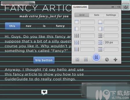 PS辅助线插件Guideguide中文版