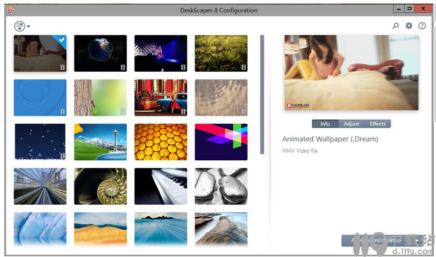 桌面美化工具DeskScapes8