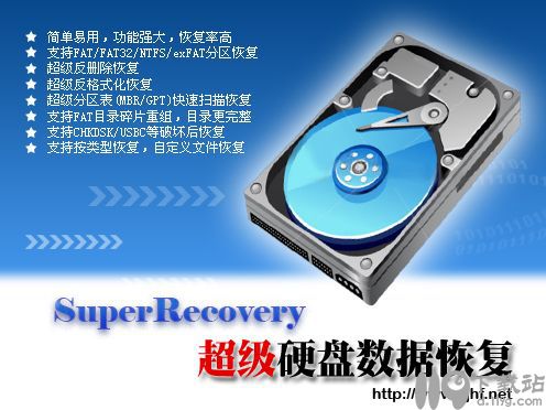 超级硬盘数据恢复软件下载