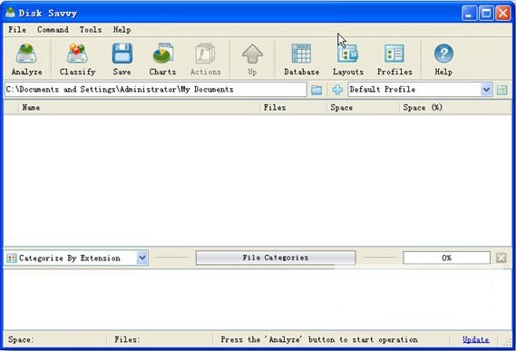 硬盘分析工具Disk Savvy