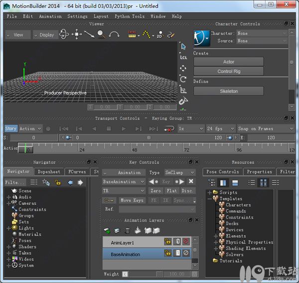 3D角色动画软件MotionBuilder2016