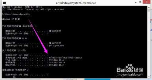 win10查看本机ip地址(5)