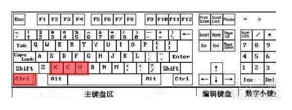 使用键盘复制粘贴的技巧(1)