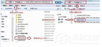 Win7还原C盘错误提示usage error 10100 Invalid switch(2)